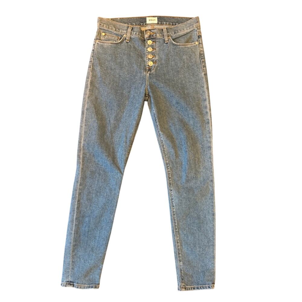 Hudson Blair Super Skinny High Rise Button Fly Jeans 28